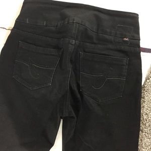 {JAG} Pull On Crop Black Classic Fit Jeans